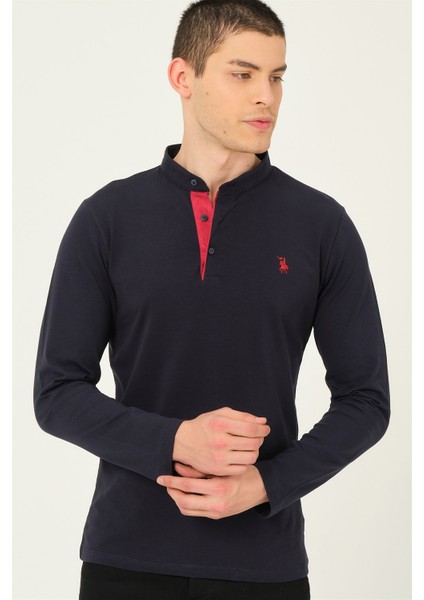 V4009 Dewberry Erkek Sweatshirt-Lacivert modelleri