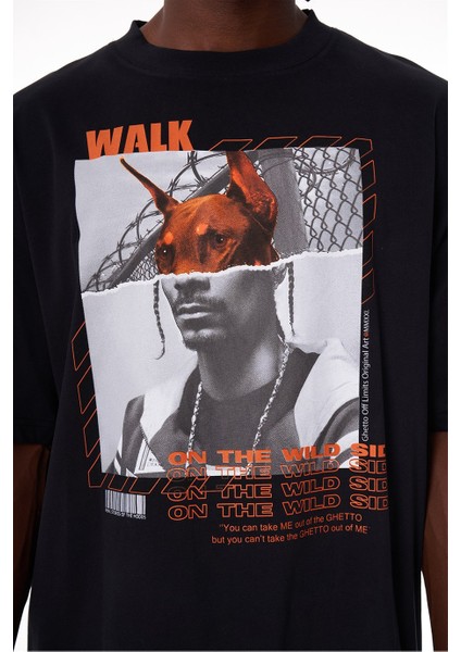 Wild Side Black T-Shirt fırsatları