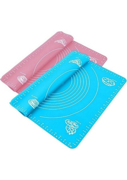 Hamur Açma Matı Silikon Kaydırmaz Silpad Hamur Açma Matı