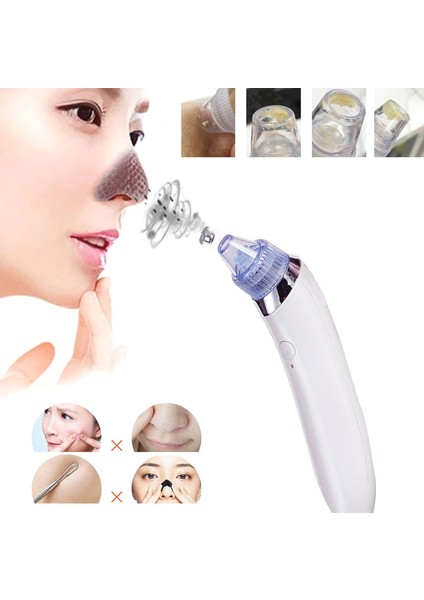 4başlıklı Şarjlı Yüz Temizleyici Çıkarıcı Dermabrazyon modelleri