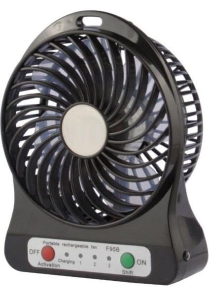 Vantilatör Masaüstü Pili Fan Kademe