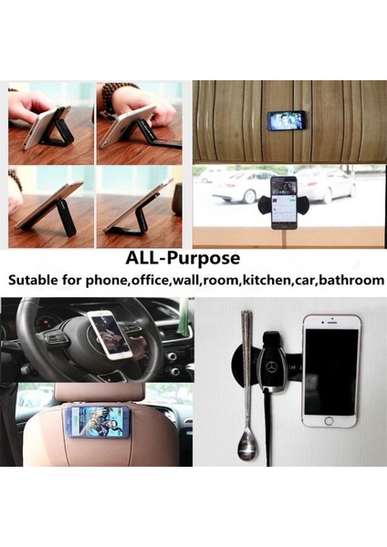 Nano Kaydirmaz Güçlü Yapişkanli Telefon Tutucu 2li white modelleri