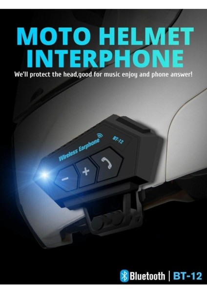 Motosiklet Bluetooth Kask Kulaklik Dinleme ve Konuşma Özellikli Su Geçirmez white modelleri