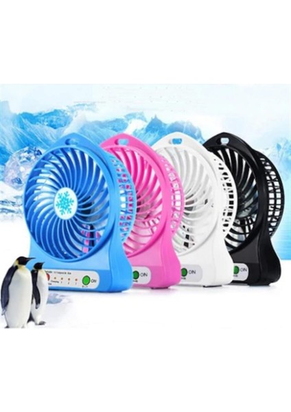 Anycast 3 Kademeli Masa Üstü ve Araç Şarjlı Mini Vantilatör Fan Pervane