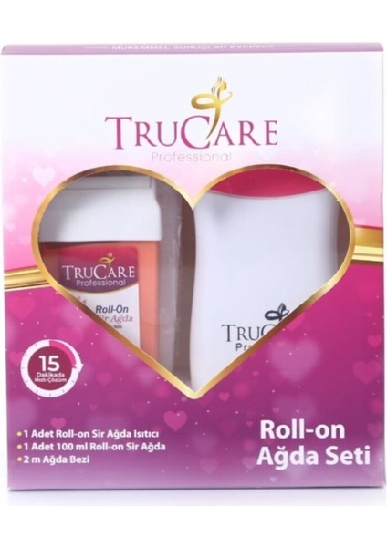 Roll-On Profesyonel Sir Ağda Isıtıcı Set 15 Dakika Da Hızlı Çözüm