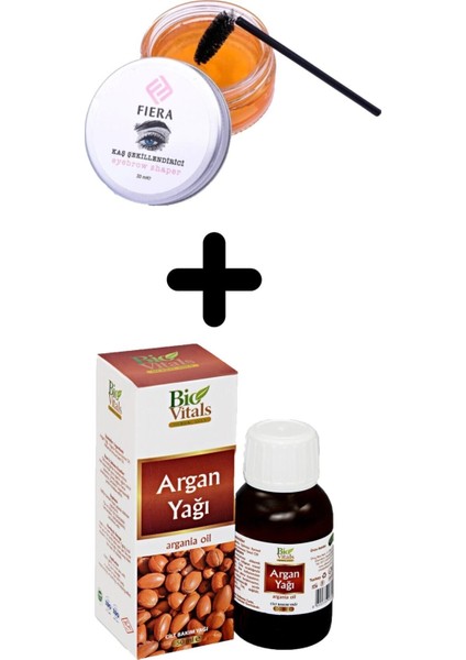 Kaş Bakım Seti Argan Yağı 20ML