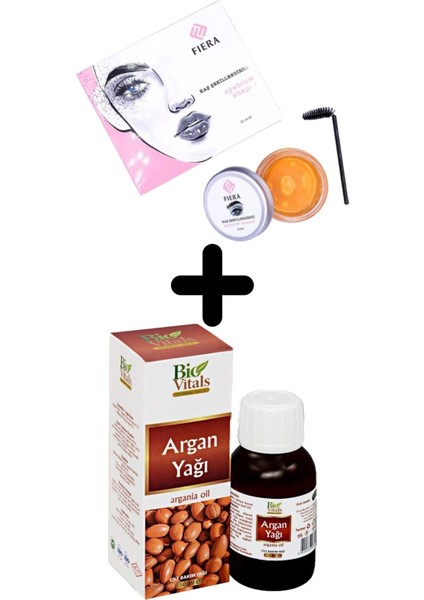 Kaş Bakım Seti Argan Yağı 20ML