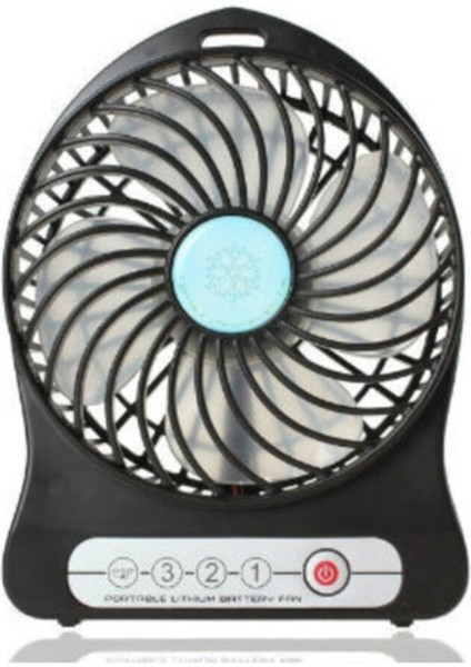 Şarjlı Taşınabilir Mini Fan - Vantilatör