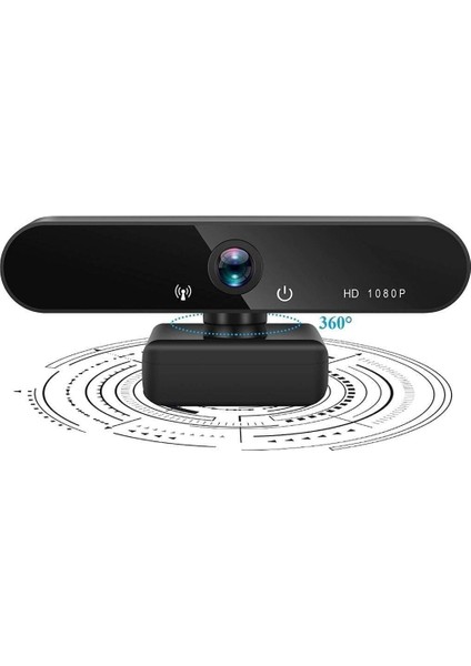 Web Kamera 1080P Full Hd USB Bağlantılı Mikrofonlu Webcam fiyatları