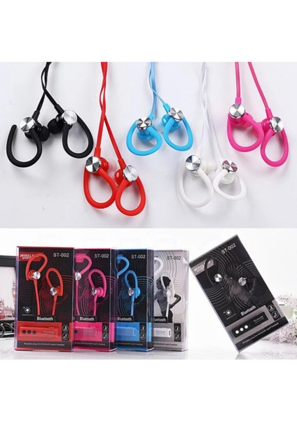 ST-002 Kablosuz Bluetooth Kulaklik white