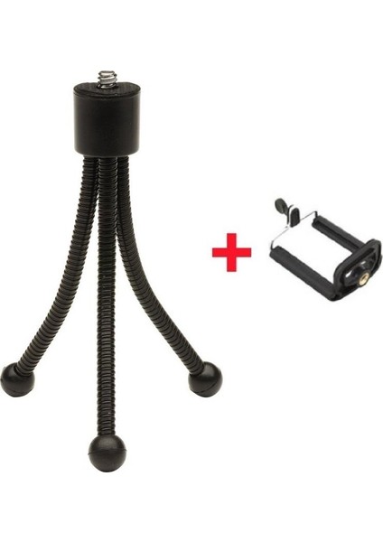 Pratik Mini Telefon Kamera Tripodu