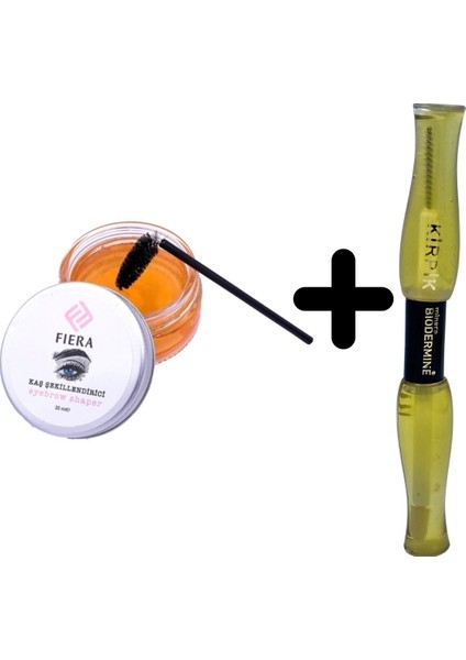 Kaş Wax Seti & Argan Yağlı Kaş ve Kirpik Bakım Yağı