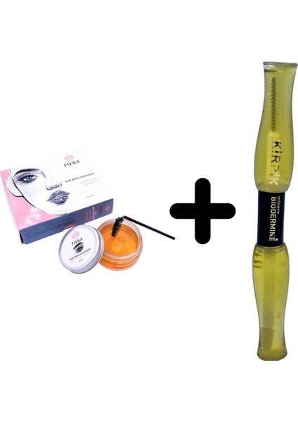 Kaş Wax Seti & Argan Yağlı Kaş ve Kirpik Bakım Yağı