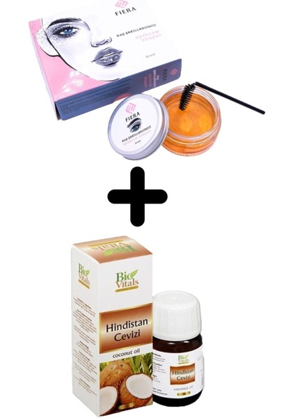 Kaş Wax Sabitleyici & Hindistan Cevizi Yağı 20ML