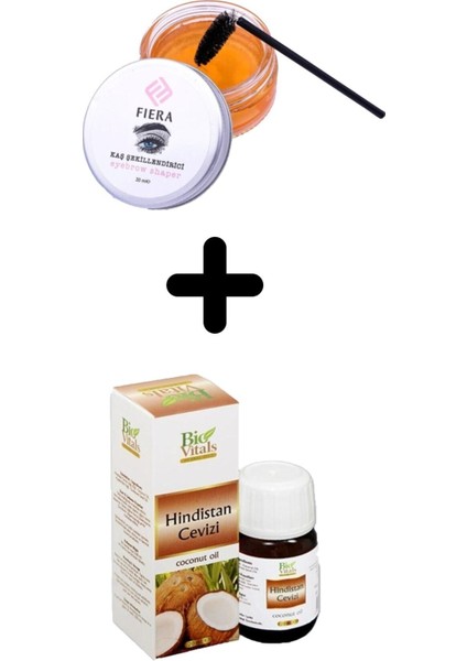Kaş Wax Sabitleyici & Hindistan Cevizi Yağı 20ML