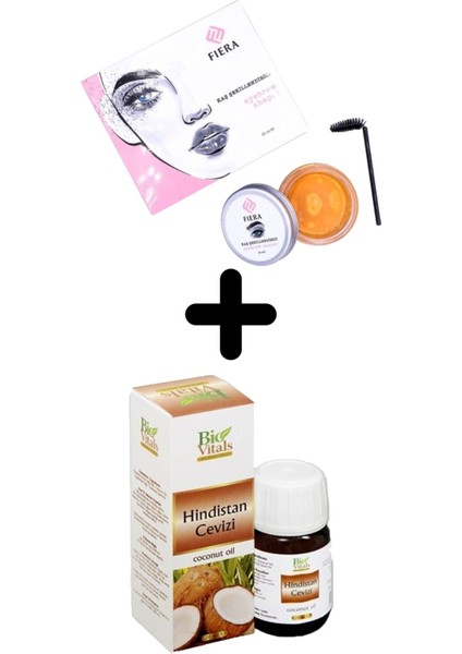 Kaş Wax Sabitleyici & Hindistan Cevizi Yağı 20ML