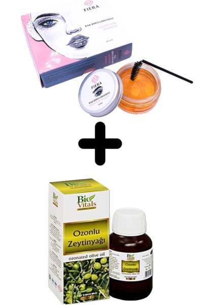 Kaş Şekillendirme Wax Jeli & Ozonlu Zeytinyağı 20ML