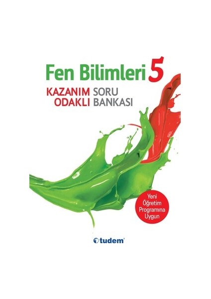 Tudem Yayınları 5. Sınıf Fen Bilimleri Kazanım Odaklı Soru Bankası