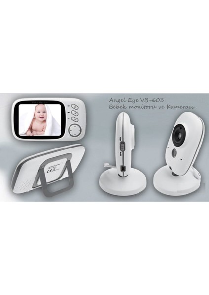 3,2"ekranlı Bebek Kamerası Gece Görüşlü KS-603