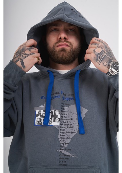 Eastside Hoodie Antrasit modelleri