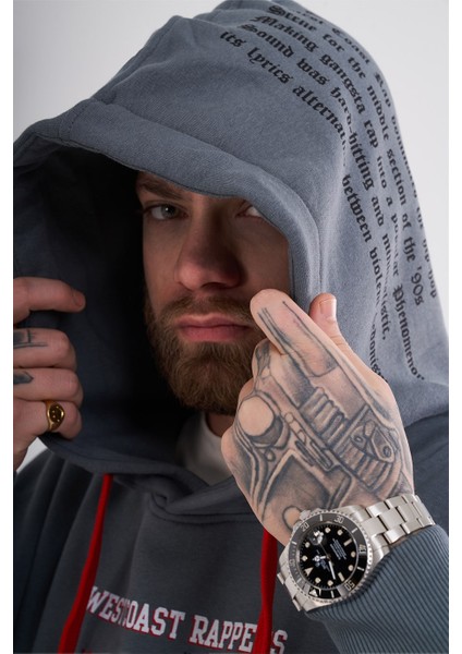 Westside Hoodie Antrasit modelleri