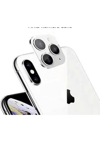 Iphone X-Xs - Xr Telefonu 11 Pro Max Değiştiren Arka Kamera Lens