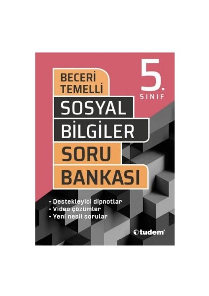 Tudem Yayınları 5. Sınıf Sosyal Bilgiler Beceri Temelli Soru Bankası