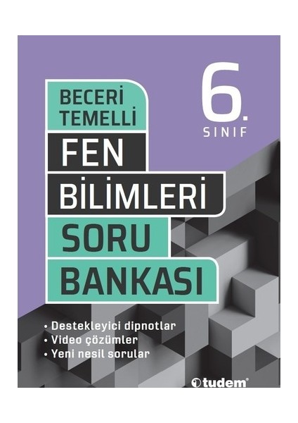 Tudem Yayınları 6. Sınıf Fen Bilimleri Beceri Temelli Soru Bankası