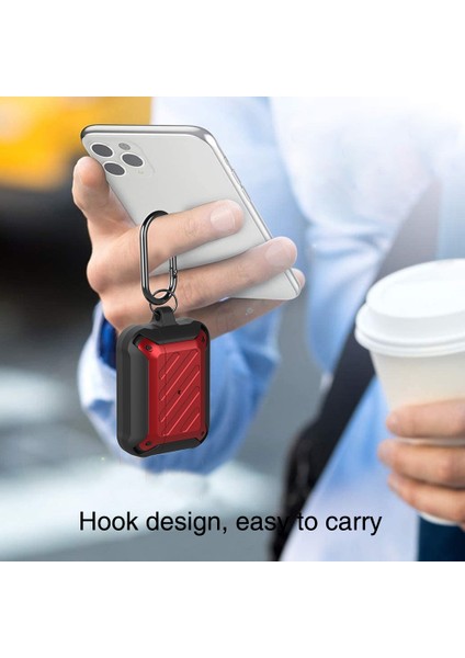 Pro Kırmızı Wireless Kulaklık Koruyucu Kılıf (Yurt Dışından)