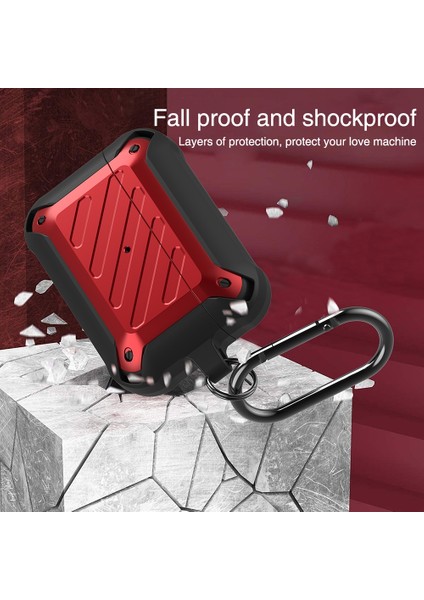 Pro Kırmızı Wireless Kulaklık Koruyucu Kılıf (Yurt Dışından)