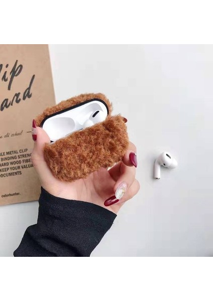 Apple Pro Kahverengi Peluş Koruyucu Kılıf (Yurt Dışından)