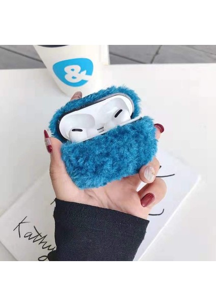 Apple Pro Mavi Peluş Koruyucu Kılıf (Yurt Dışından)