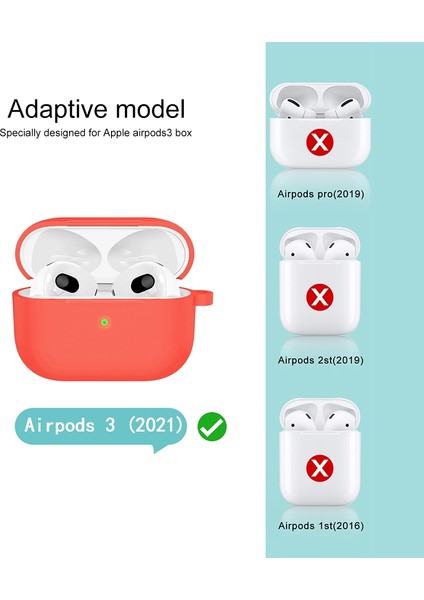 3 Kırmızı Silikon Kulaklık Kılıfı (Yurt Dışından) fırsatları