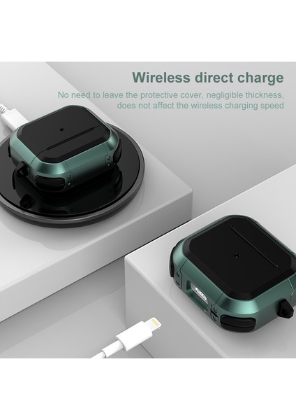 3 Siyah Wireless Kulaklık Tpu Kılıfı (Yurt Dışından)