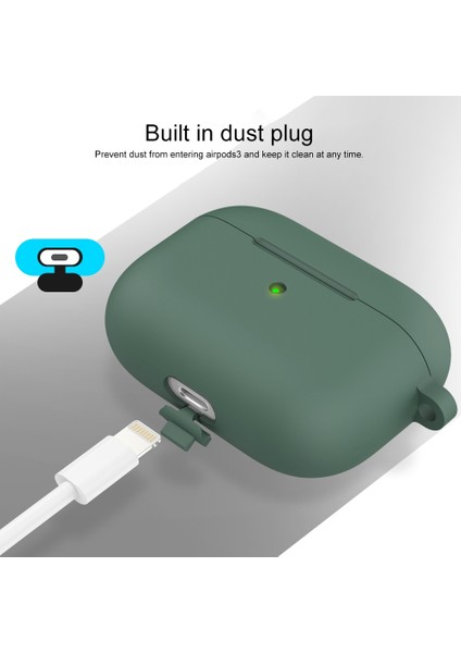 3 Zeytin Yeşili Silikon Kulaklık Çantası (Yurt Dışından) modelleri