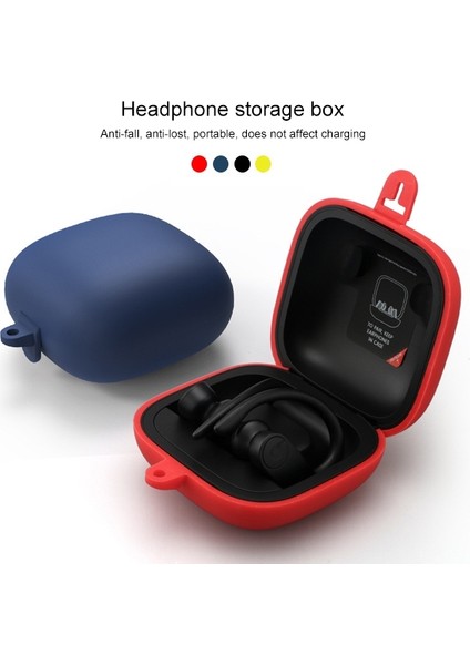 Beats Powerbeats Pro Dark Mavi Renk Silikon Kulaklık Kılıfı (Yurt Dışından) fiyatları