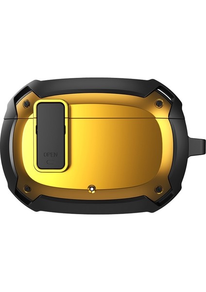 Beats Studio Buds Bumblebee Zırh Kulaklık Kılıfı Siyah - Sarı (Yurt Dışından)