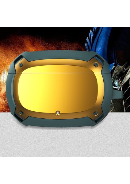 Beats Studio Buds Yeşil - Sarı Bumblebee Zırh Kulaklık Kılıfı (Yurt Dışından)