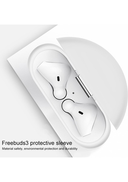 Huawei Buds 3 Silikon Koruyucu Kasa Kırmızı (Yurt Dışından)