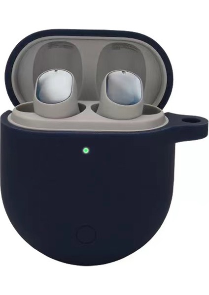Xiaomi Redmi Airdots Silikon Koruyucu Kılıf 3 Pro Midnight Mavi (Yurt Dışından)