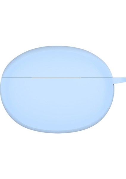 Oppo Enco X2 Sky Mavisi Silikon Kulaklık Kılıfı (Yurt Dışından)