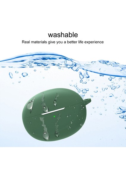 Oppo Enco X2 Sky Mavisi Silikon Kulaklık Kılıfı (Yurt Dışından) fırsatları