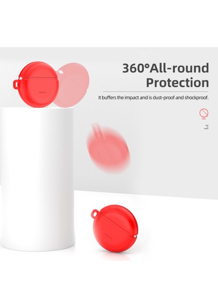 Huawei Buds 3 Kablosuz Kulaklık Silikon Kasa Kırmızı (Yurt Dışından) fırsatları