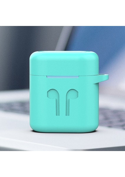 Huawei Honor Flypods 1/2 Yeşil Silikon Koruyucu Kasa (Yurt Dışından)