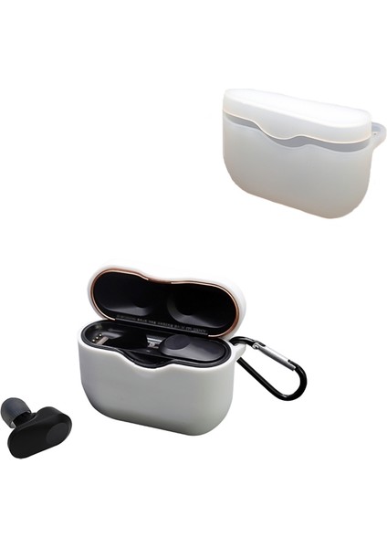 2'li Wireless Kulaklık Anti-Lost Koruyucu Kılıf Şeffaf (Yurt Dışından)