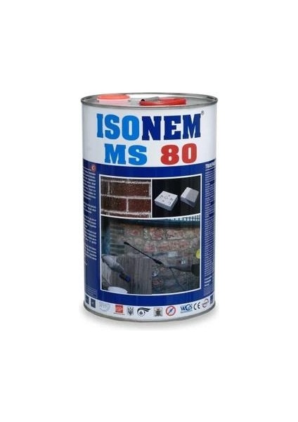 Isonem Ms 80 Dış Cephe Şeffaf Su Yalıtım 3,5 Lt