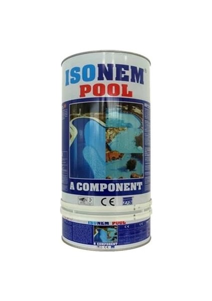 Isonem Pool Iki Bileşenli Havuz Boyası Mavi 4,5kg