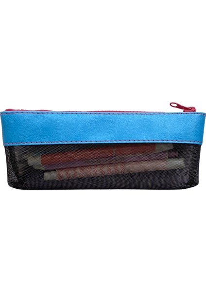 Yarı Şeffaf Kalem Kutu Mavi fiyatları