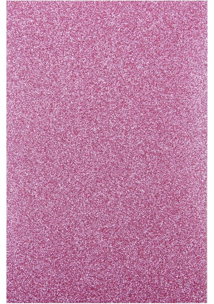 Simli Fon Kartonu 25X35 cm Pembe 10'lu Paket