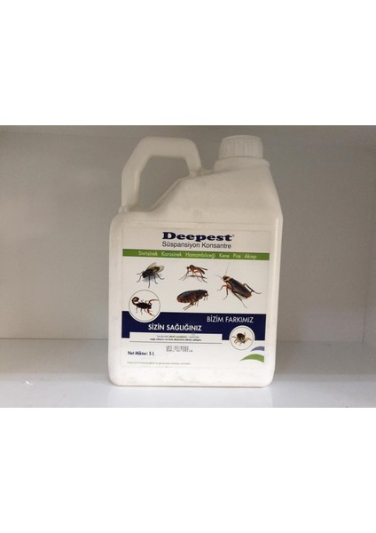 5 Litre Deepest Sc Kokusuz Haşere Öldürücü